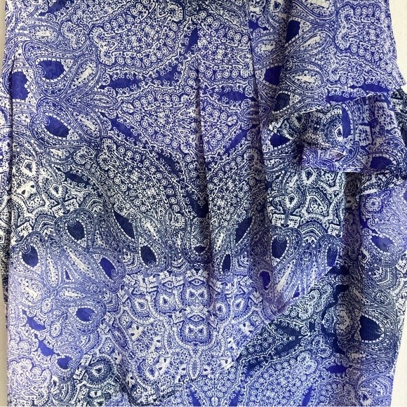 HD In Paris Women’s Tops Anthropologie Sun Garden Ruffle Tank size 10 - EUC! ❤️ - Picture 5 of 8